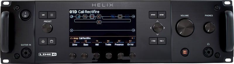 Гитарный процессор эффектов Line6 HELIX RACK