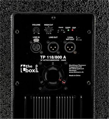 Сабвуфер the box pro TP 118/800 A