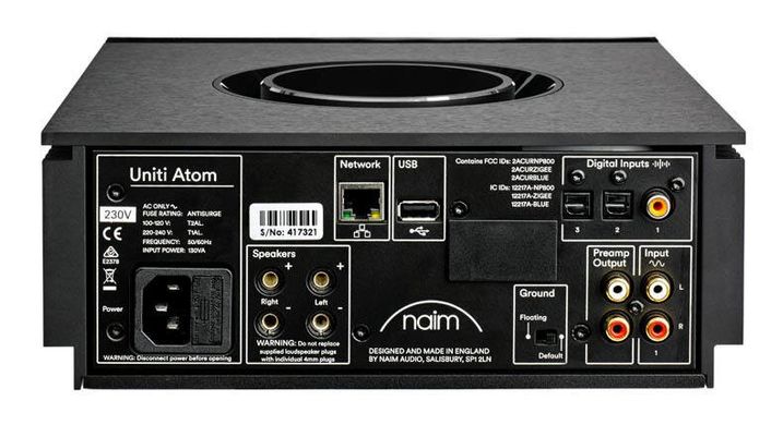 Сетевой аудиопроигрыватель Naim Uniti Atom